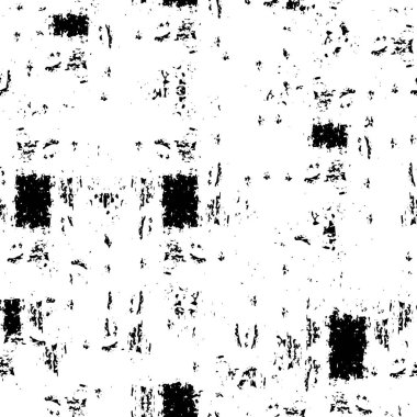 Grunge siyah ve beyaz kentsel vektör doku şablon. Karanlık dağınık toz sıkıntı arka plan kaplaması. Gürültü ve tahıl ile soyut noktalı, çizik, Vintage efekti oluşturmak kolay. Yaşlanma tasarım öğesi