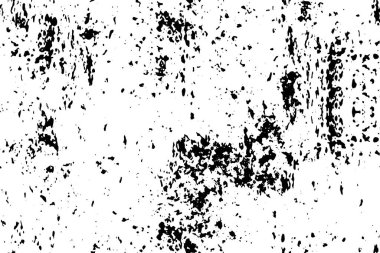 Grunge siyah ve beyaz kentsel vektör doku şablon. Karanlık dağınık toz sıkıntı arka plan kaplaması. Gürültü ve tahıl ile soyut noktalı, çizik, Vintage efekti oluşturmak kolay. Yaşlanma tasarım öğesi