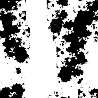 Grunge siyah ve beyaz kentsel vektör doku şablon. Karanlık dağınık toz sıkıntı arka plan kaplaması. Gürültü ve tahıl ile soyut noktalı, çizik, Vintage efekti oluşturmak kolay. Yaşlanma tasarım öğesi
