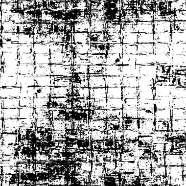 Grunge siyah ve beyaz kentsel vektör doku şablon. Karanlık dağınık toz sıkıntı arka plan kaplaması. Gürültü ve tahıl ile soyut noktalı, çizik, Vintage efekti oluşturmak kolay. Yaşlanma tasarım öğesi