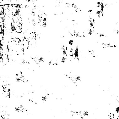 Grunge siyah ve beyaz kentsel vektör doku şablon. Karanlık dağınık toz sıkıntı arka plan kaplaması. Gürültü ve tahıl ile soyut noktalı, çizik, Vintage efekti oluşturmak kolay. Yaşlanma tasarım öğesi