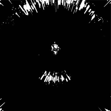 Grunge siyah ve beyaz kentsel vektör doku şablon. Karanlık dağınık toz sıkıntı arka plan kaplaması. Gürültü ve tahıl ile soyut noktalı, çizik, Vintage efekti oluşturmak kolay. Yaşlanma tasarım öğesi