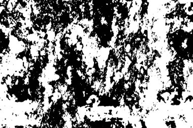 Grunge siyah ve beyaz kentsel vektör doku şablon. Karanlık dağınık toz sıkıntı arka plan kaplaması. Gürültü ve tahıl ile soyut noktalı, çizik, Vintage efekti oluşturmak kolay. Yaşlanma tasarım öğesi