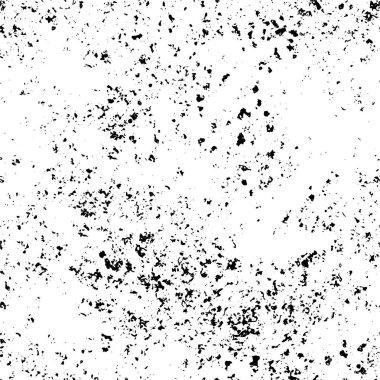 Grunge siyah ve beyaz kentsel vektör doku şablon. Karanlık dağınık toz sıkıntı arka plan kaplaması. Gürültü ve tahıl ile soyut noktalı, çizik, Vintage efekti oluşturmak kolay. Yaşlanma tasarım öğesi