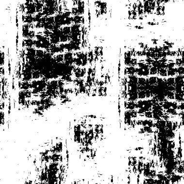 Arka planda çizikler var. Duvar kağıdındaki siyah beyaz boya