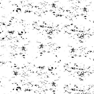 Arka planda soyut çizikler var. Kırık siyah beyaz şablon   