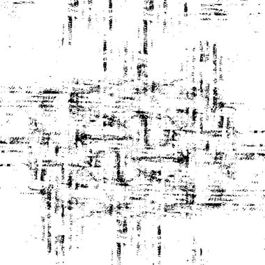 Grunge üst üste biniyor. Soyut siyah-beyaz vektör arkaplanı. Çatlak, leke ve noktalarda kirli desenli tek renkli klasik yüzey. Karanlık korku tarzında eski bir duvar.