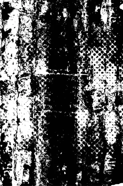 Modèle Texture Vectorielle Urbaine Grunge Noir Blanc Facile Créer Abstrait — Image vectorielle