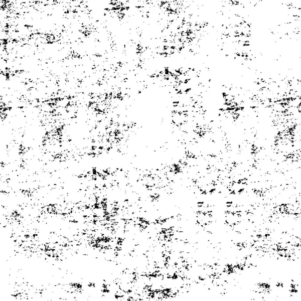 混乱した要素で黒と白で塗られたグラウンジの背景デザイン — ストックベクタ