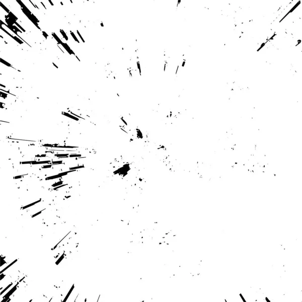 Tapetendesign Schwarz Weiß Mit Kratzigen Details — Stockvektor