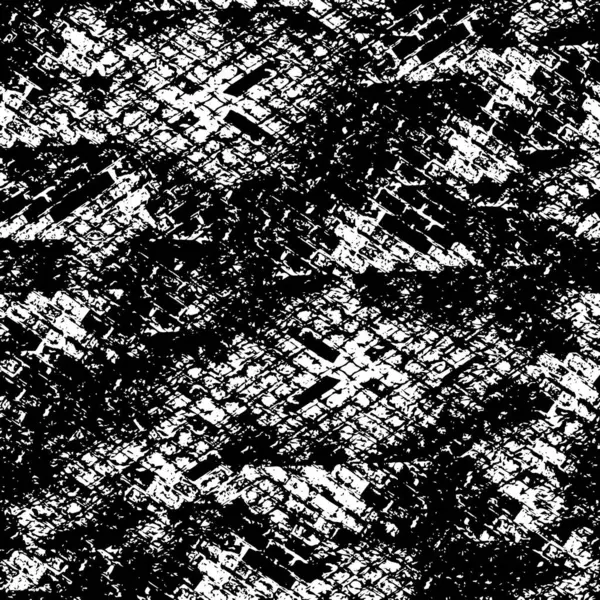 Текстурований Чорно Білий Плакат Може Бути Використаний Тла — стоковий вектор