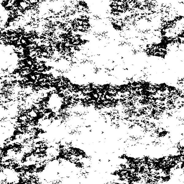Текстурированный Черно Белый Плакат Использован Фона — стоковый вектор
