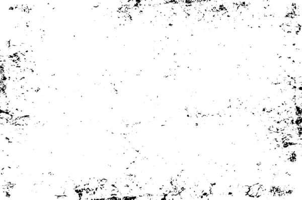黑色和白色带有划痕的卷曲海报 — 图库矢量图片