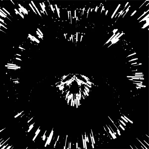 Poster Grunge Preto Branco Com Arranhões — Vetor de Stock