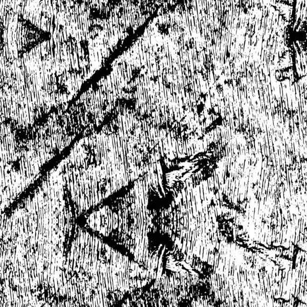 背景にある抽象的な穀物 傷が付いているモノクロの壁紙 — ストックベクタ