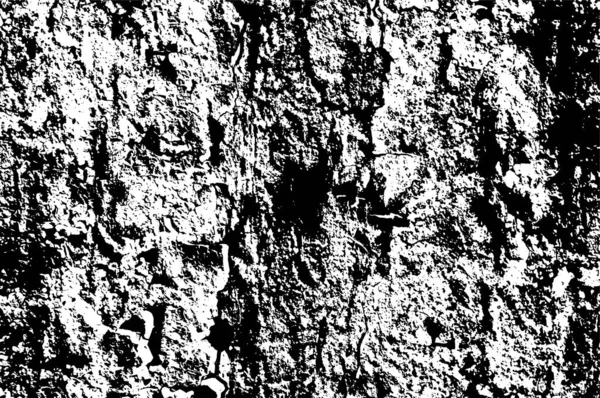 モノクロの壁紙は傷が付いている ダスティの背景 — ストックベクタ