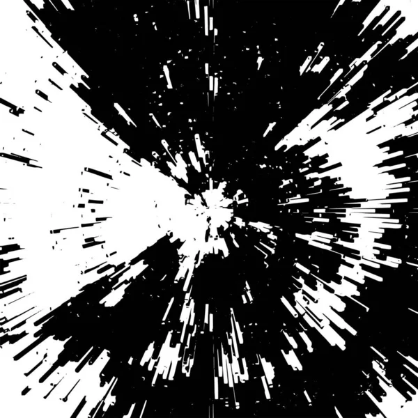 Hintergrund Mit Chaotischem Muster Schwarz Weiß — Stockvektor