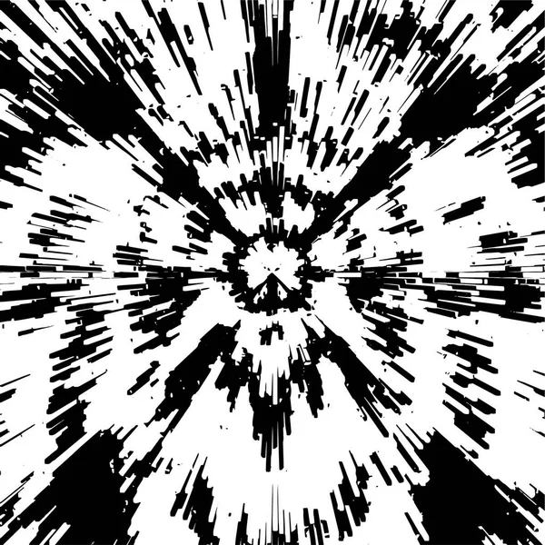 Einfacher Schwarz Weißer Grunge Hintergrund Mit Flecken — Stockvektor