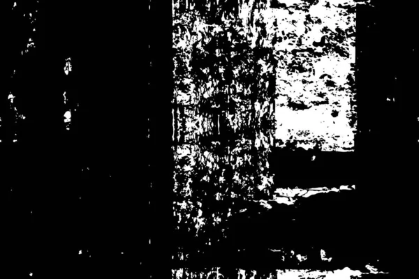 Tozlu Arka Plan Çizikli Siyah Beyaz Duvar Kâğıdı — Stok Vektör