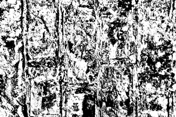 Stoffige Achtergrond Zwart Wit Behang Met Krassen — Stockvector