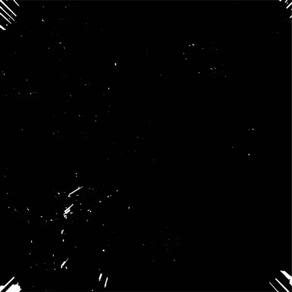 Vintage Hintergrund Schwarz Weiße Tapete Mit Kratzern — Stockvektor