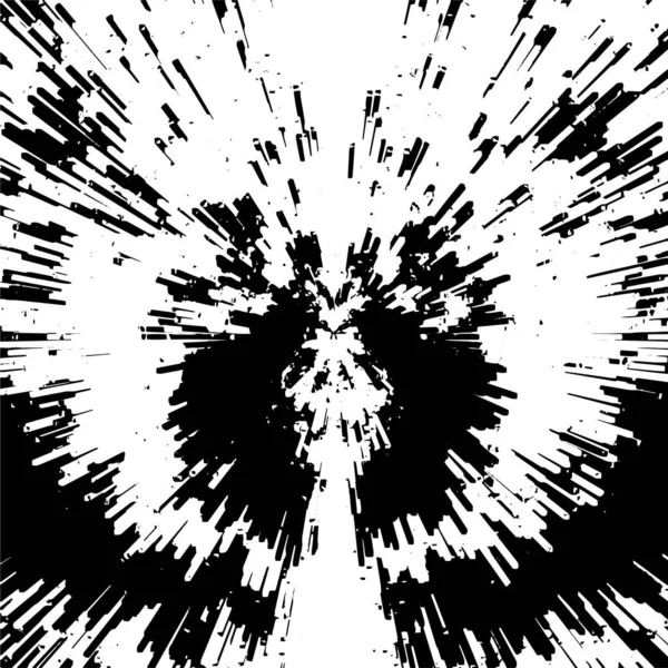 背景上的抽象抓痕和颗粒 黑白壁纸 — 图库矢量图片