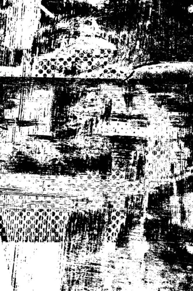 Абстрактні Подряпини Зерна Фоні Чорно Білі Шпалери — стоковий вектор