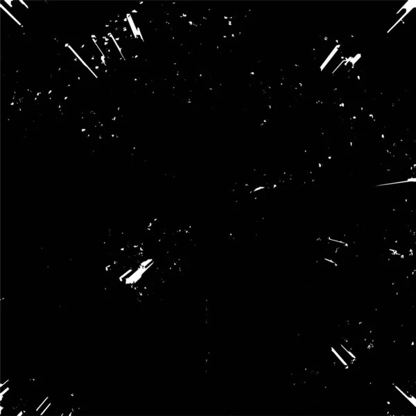 Abstracte Krassen Korrels Achtergrond Zwart Wit Behang — Stockvector