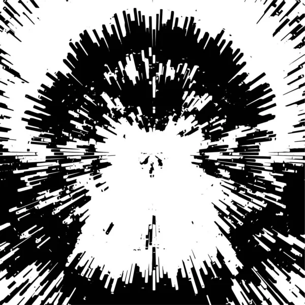 Κατεστραμμένο Και Ταλαιπωρημένο Υπόβαθρο Grunge Ασπρόμαυρη Ταπετσαρία — Διανυσματικό Αρχείο