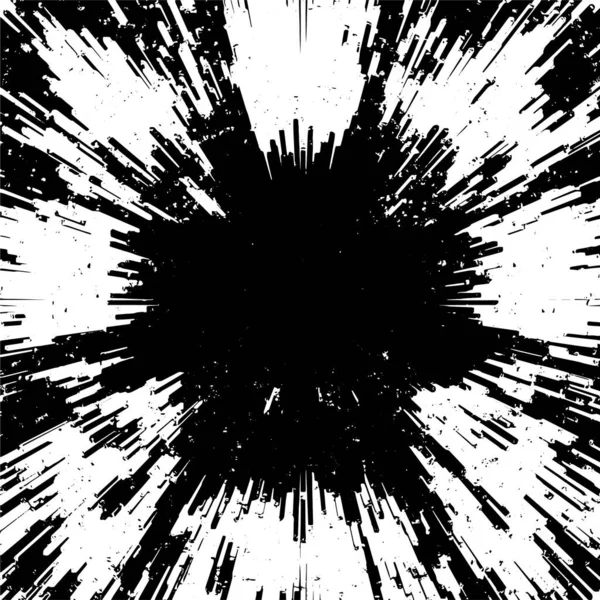 Abstrait Fond Détresse Fond Écran Fissuré Noir Blanc — Image vectorielle