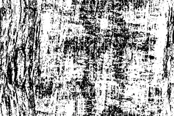 Arka Planda Soyut Çizikler Var Kırık Siyah Beyaz Şablon — Stok Vektör