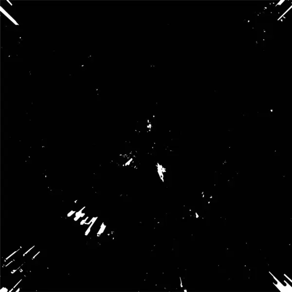Абстрактні Подряпини Фоні Тріснутий Чорно Білий Шаблон — стоковий вектор