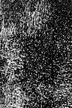 Grunge üst üste biniyor. Soyut siyah-beyaz vektör arkaplanı. Çatlak, leke ve noktalarda kirli desenli tek renkli klasik yüzey. Karanlık korku tarzında eski bir duvar.