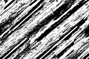 Grunge üst üste biniyor. Soyut siyah-beyaz vektör arkaplanı. Çatlak, leke ve noktalarda kirli desenli tek renkli klasik yüzey. Karanlık korku tarzında eski bir duvar.