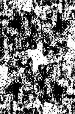 Grunge Arkaplanı Küçük siyah beyaz şekillerden yapılmıştır