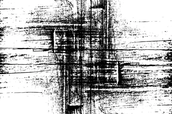 Грязный Абстрактный Черно Белый Фон — стоковый вектор