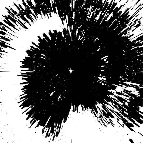 Grungy Abstrakten Schwarzen Und Weißen Hintergrund — Stockvektor