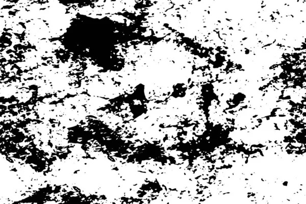 Grunge Zwarte Witte Achtergrond Gemaakt Van Beschadigde Vormen — Stockvector