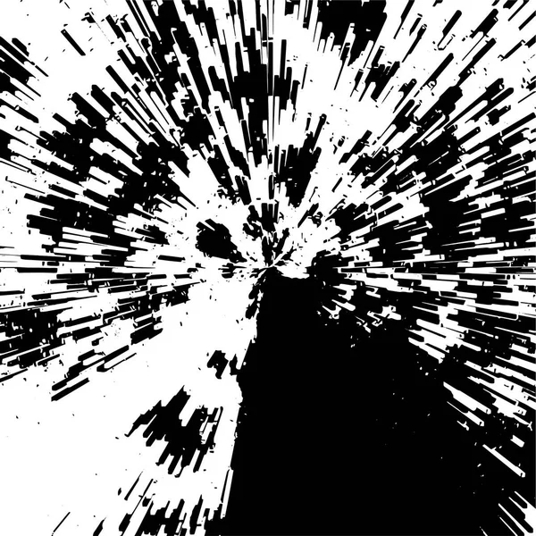 Черно Белый Фон Абстрактных Осколков — стоковый вектор