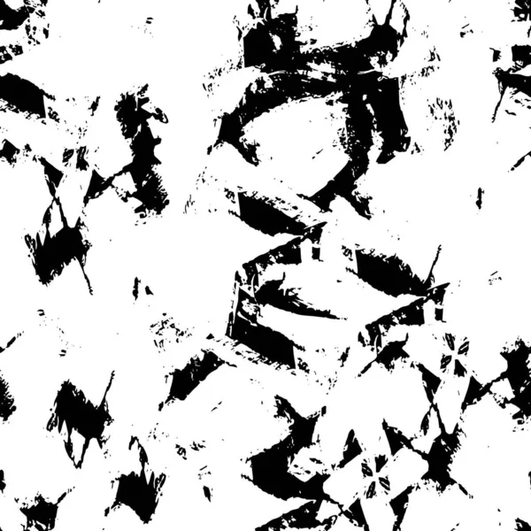 小さい黒および白い形から成っている抽象的な背景 — ストックベクタ