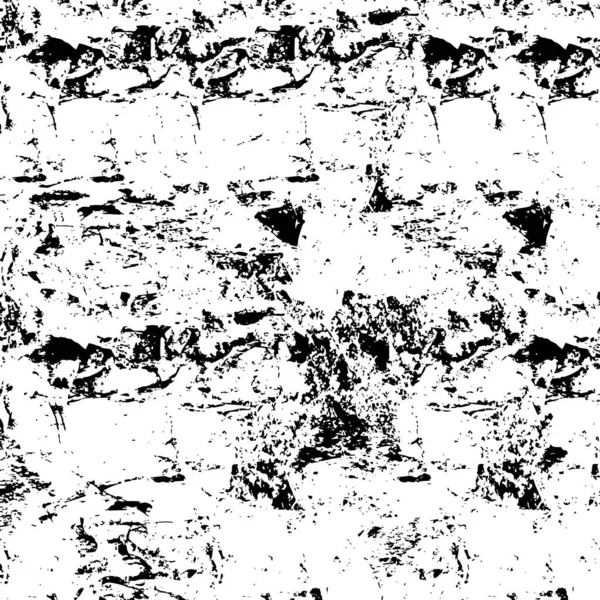 Grunge Fond Fait Petites Formes Noires Blanches — Image vectorielle