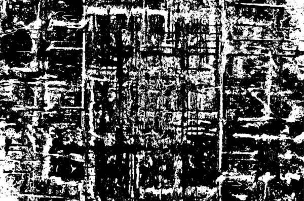Grunge Fond Fait Petites Formes Noires Blanches — Image vectorielle