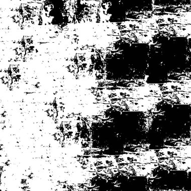 Soyut grunge gri koyu sıva duvar arkaplanı. Siyah beyaz boya sıçramış. Sanat, biçimlendirilmiş dokuma afişi, duvar kağıdı. Arkaplanda noktalar, çatlaklar, noktalar, fişler var. Tek renkli baskı