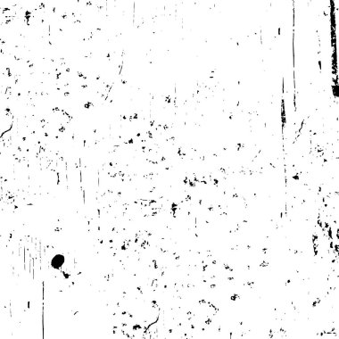 Soyut grunge gri koyu sıva duvar arkaplanı. Siyah beyaz boya sıçramış. Sanat, biçimlendirilmiş dokuma afişi, duvar kağıdı. Arkaplanda noktalar, çatlaklar, noktalar, fişler var. Tek renkli baskı
