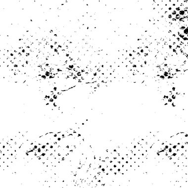 Soyut grunge gri koyu sıva duvar arkaplanı. Siyah beyaz boya sıçramış. Sanat, biçimlendirilmiş dokuma afişi, duvar kağıdı. Arkaplanda noktalar, çatlaklar, noktalar, fişler var. Tek renkli baskı