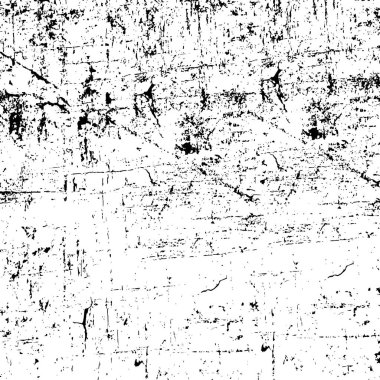 Soyut grunge gri koyu sıva duvar arkaplanı. Siyah beyaz boya sıçramış. Sanat, biçimlendirilmiş dokuma afişi, duvar kağıdı. Arkaplanda noktalar, çatlaklar, noktalar, fişler var. Tek renkli baskı