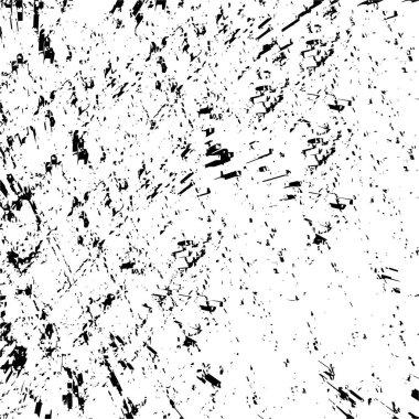 Grunge black and white pattern. Monochrome particles abstract texture. Background of cracks, scuffs, chips, stains, ink spots, lines. Dark design background surface. Gray printing element