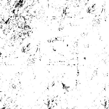 Grunge black and white pattern. Monochrome particles abstract texture. Background of cracks, scuffs, chips, stains, ink spots, lines. Dark design background surface. Gray printing element