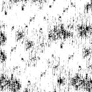 Grunge siyah beyaz desen. Monokrom parçacıkları soyut doku. Çatlakların, sürtünmelerin, çiplerin, lekelerin, mürekkep lekelerinin, çizgilerin geçmişi. Karanlık tasarım arka plan yüzeyi. Gri yazdırma ögesi