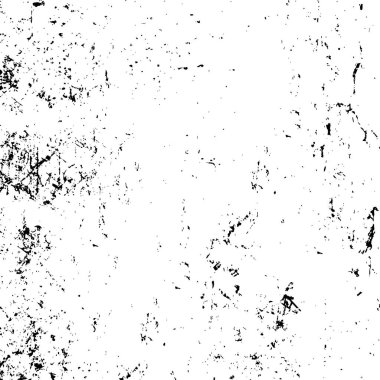 Grunge black and white pattern. Monochrome particles abstract texture. Background of cracks, scuffs, chips, stains, ink spots, lines. Dark design background surface. Gray printing element